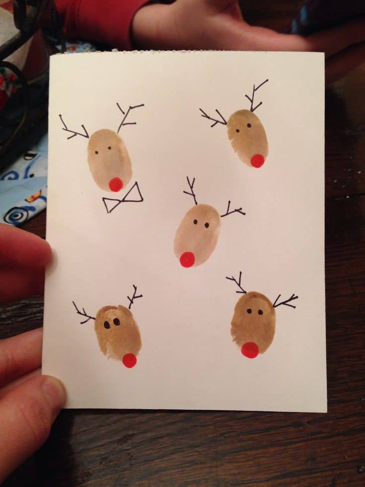 DIY Christmas Cards For Kids
 Make Your Own Creative DIY Christmas Cards This Winter