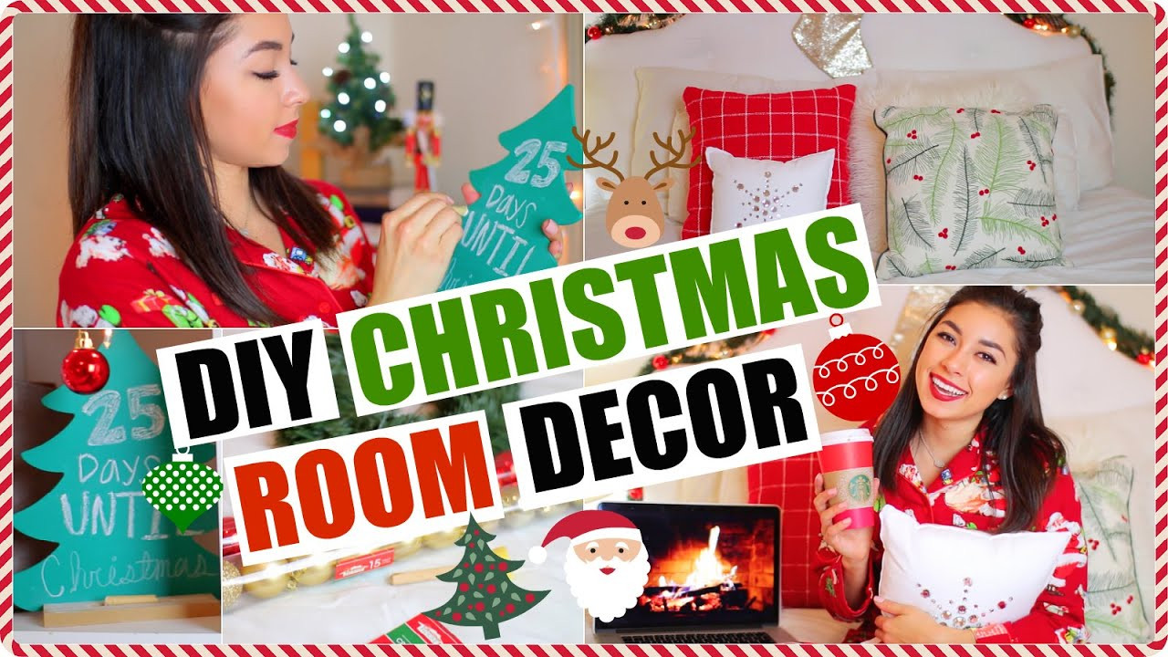 DIY Christmas Decorations For Your Room
 DIY Holiday Room Decor Cheap & Easy Ways To Decorate Your
