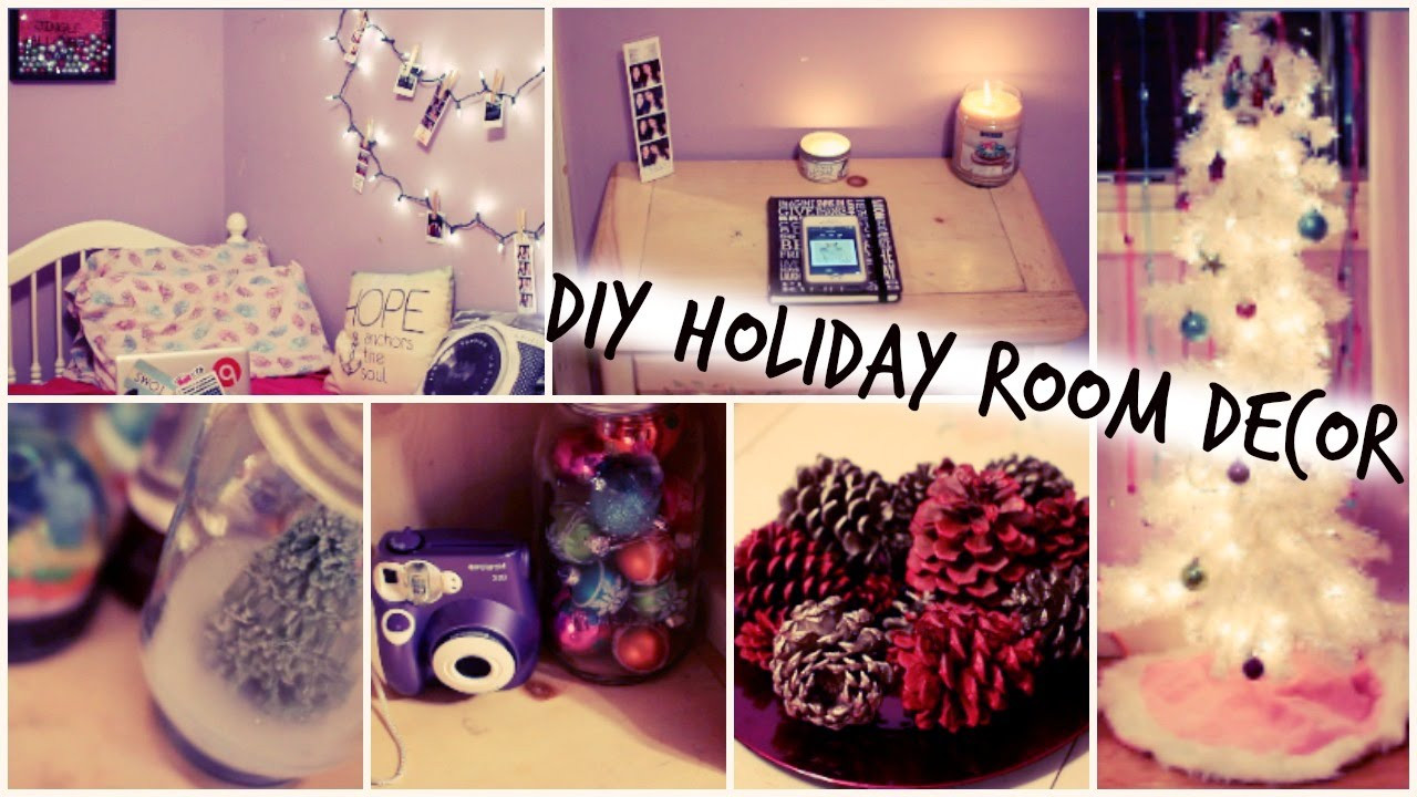 DIY Christmas Decorations For Your Room
 DIY Holiday Room Decorations Easy Ways to Decorate for