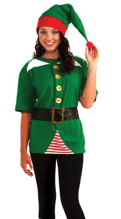 DIY Christmas Elf Costume
 Christmas elf costume Women