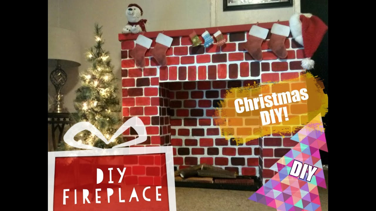 DIY Christmas Fireplace
 DIY Christmas Fireplace How to make a Fireplace