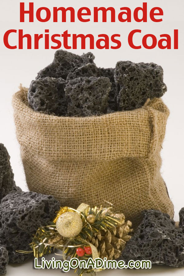 DIY Christmas Gag Gifts
 Homemade Christmas Coal Recipe Living on a Dime