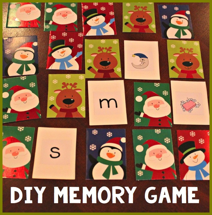 DIY Christmas Games
 DIY Christmas Memory Game Make Take & Teach