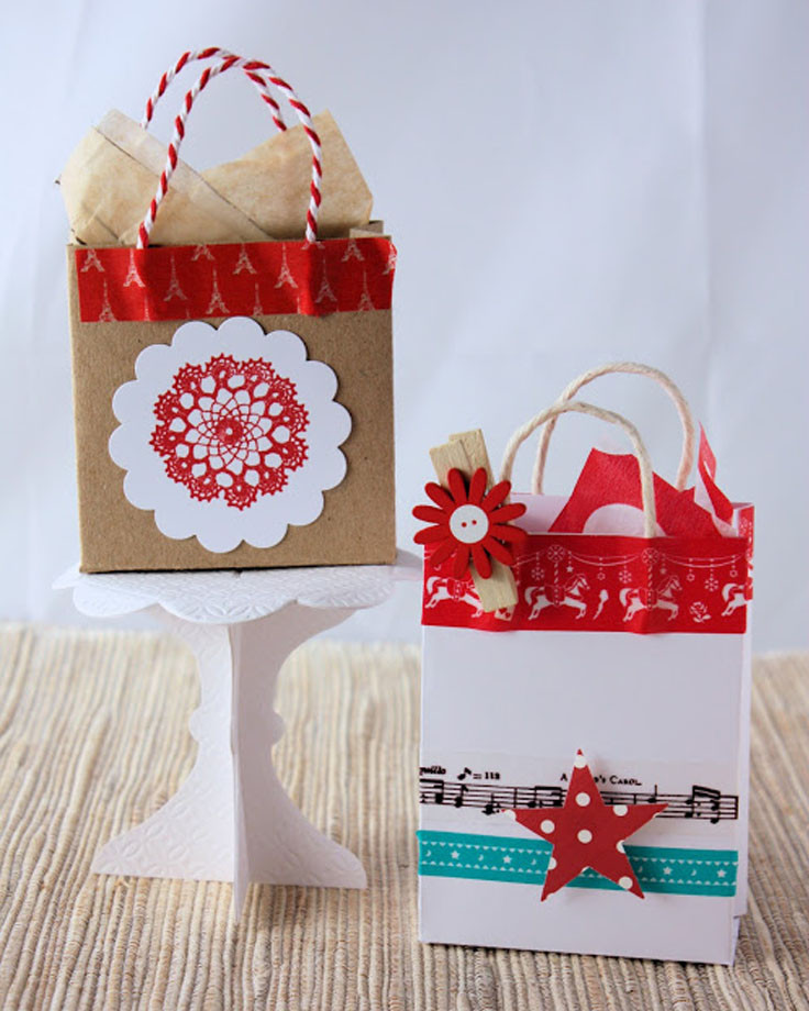 DIY Christmas Gift Bag
 Unique DIY Christmas Bags Your Loved es Will Love Opening