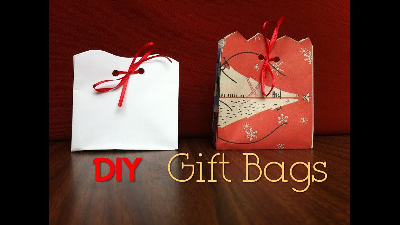 DIY Christmas Gift Bags
 DIY Gift Bags Day 5 12 DIYs of Christmas