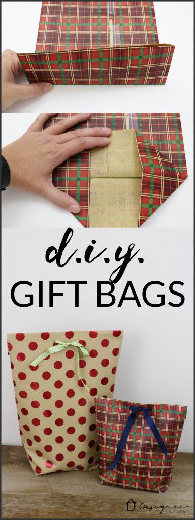 DIY Christmas Gift Bags
 How To Make A DIY Gift Bag For Christmas