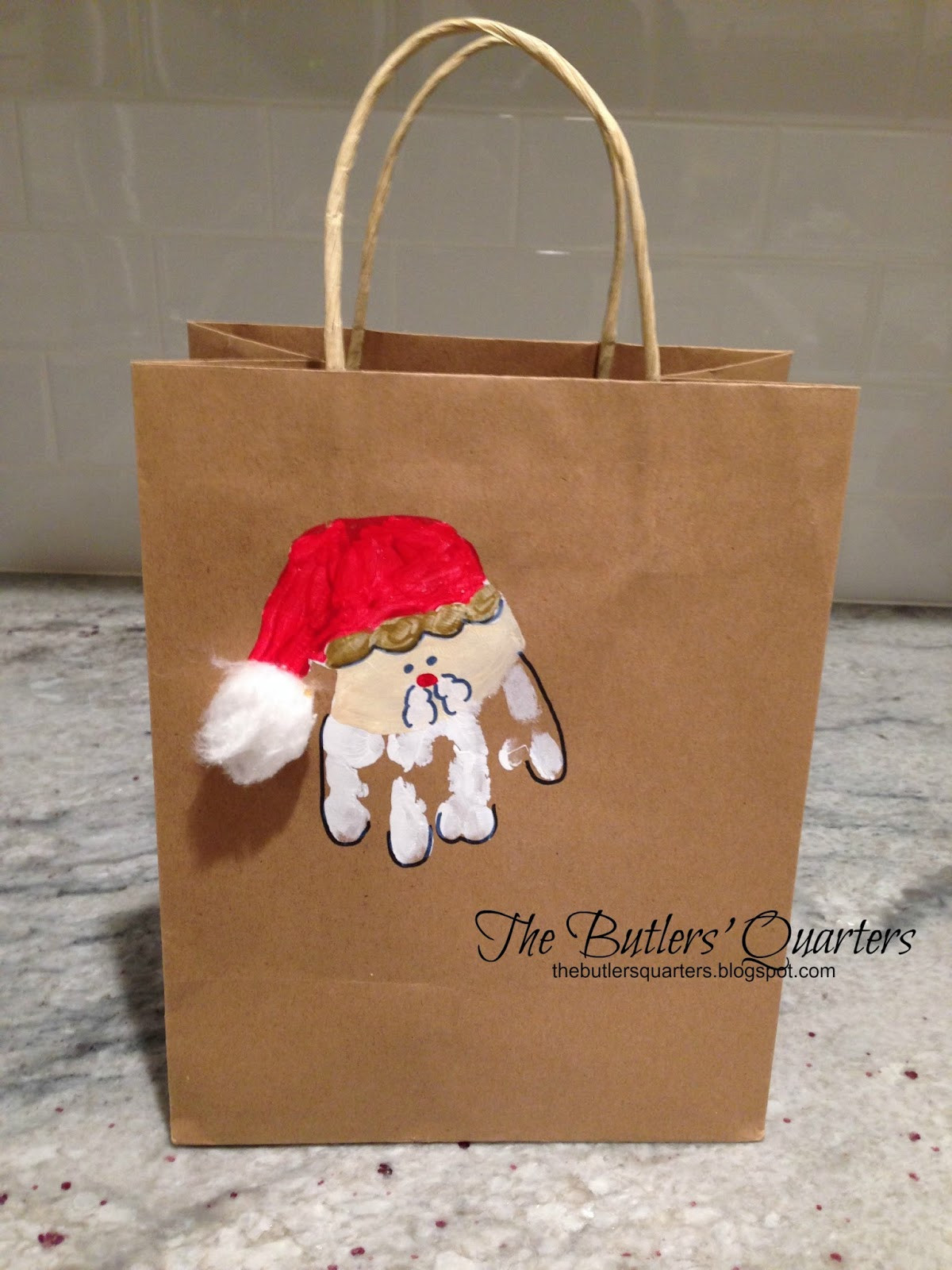 DIY Christmas Gift Bags
 The Butlers Quarters DIY Christmas Gift Bags and Teacher