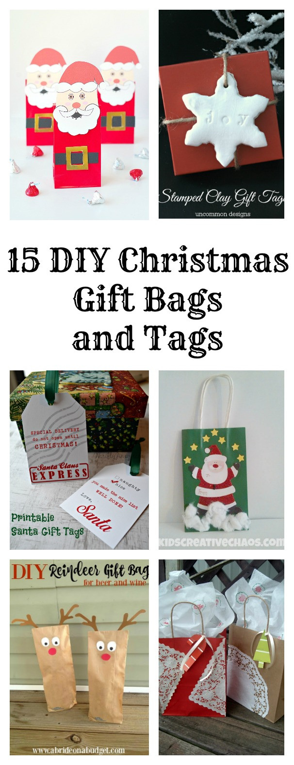DIY Christmas Gift Bags
 DIY Christmas Gift Bags Val Event Gal
