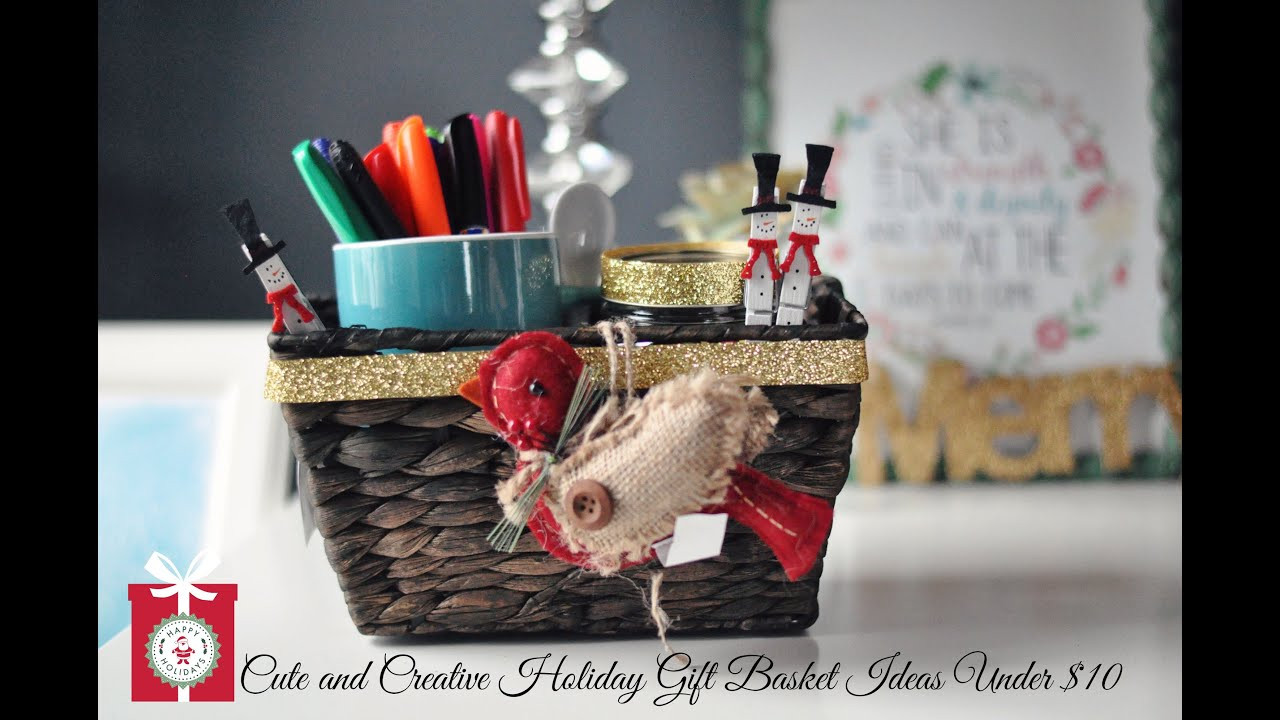 DIY Christmas Gift Baskets
 DIY Christmas Gifts Cute & Creative Holiday Gift Baskets
