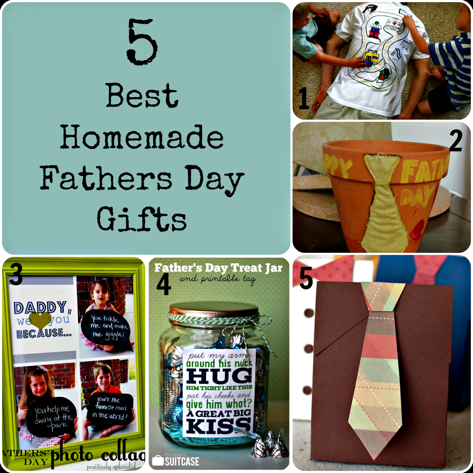 DIY Christmas Gift For Dad
 5 Best homemade Fathers Day Gifts