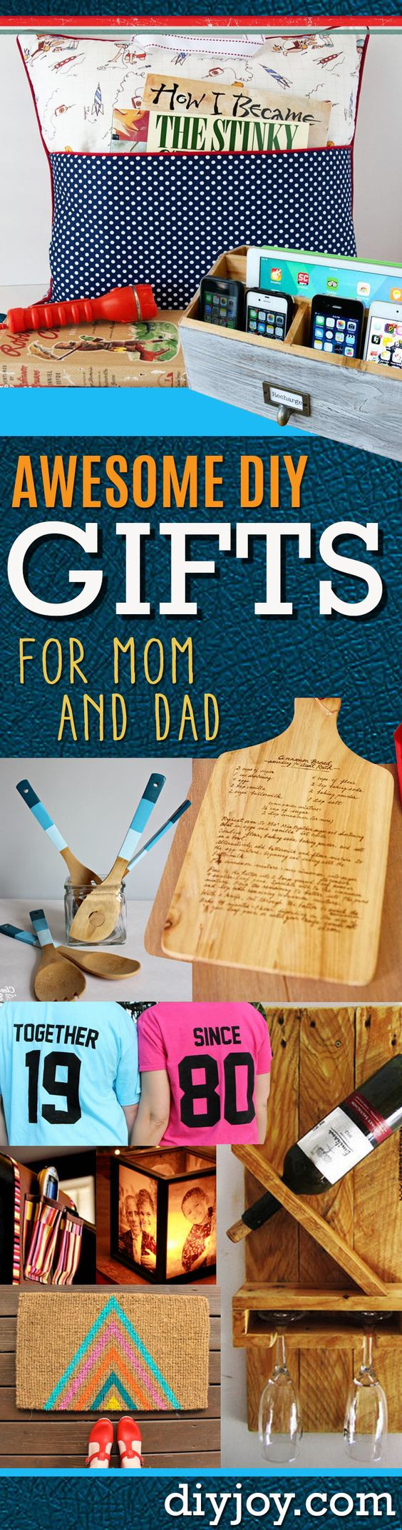 DIY Christmas Gift For Parents
 Awesome DIY Gift Ideas Mom and Dad Will Love