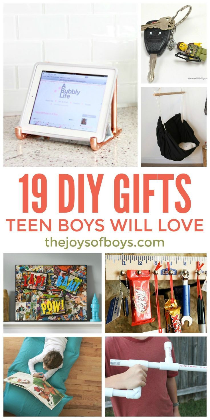 DIY Christmas Gifts For Boy
 DIY Gifts Teen Boys Will Love Homemade Gifts For Teen Boys