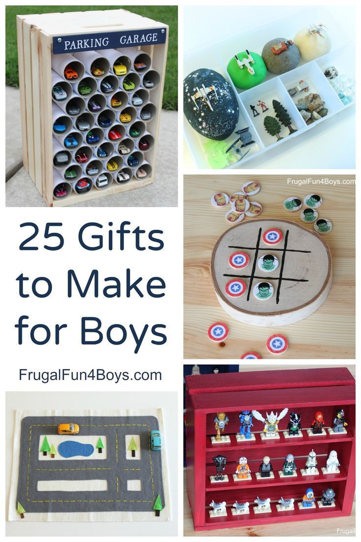 DIY Christmas Gifts For Boys
 25 More Homemade Gifts to Make for Boys Gift ideas