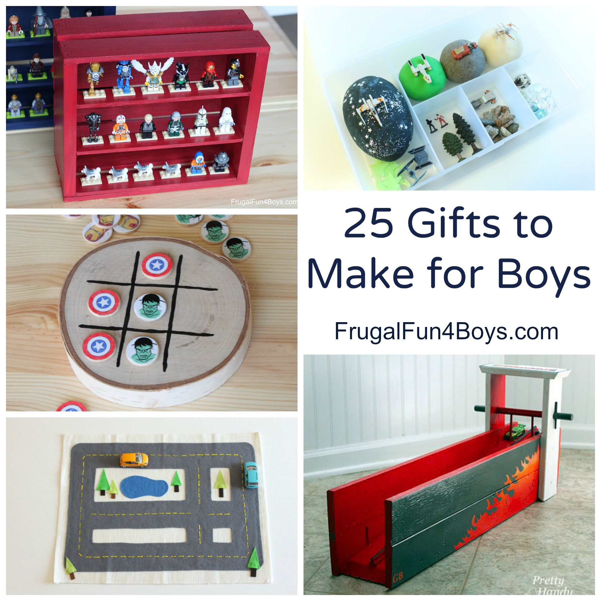 DIY Christmas Gifts For Boys
 25 More Homemade Gifts to Make for Boys