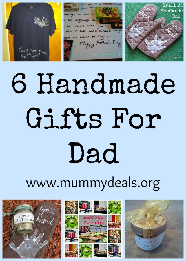 DIY Christmas Gifts For Dad From Daughter
 6 Handmade Gifts For Dad