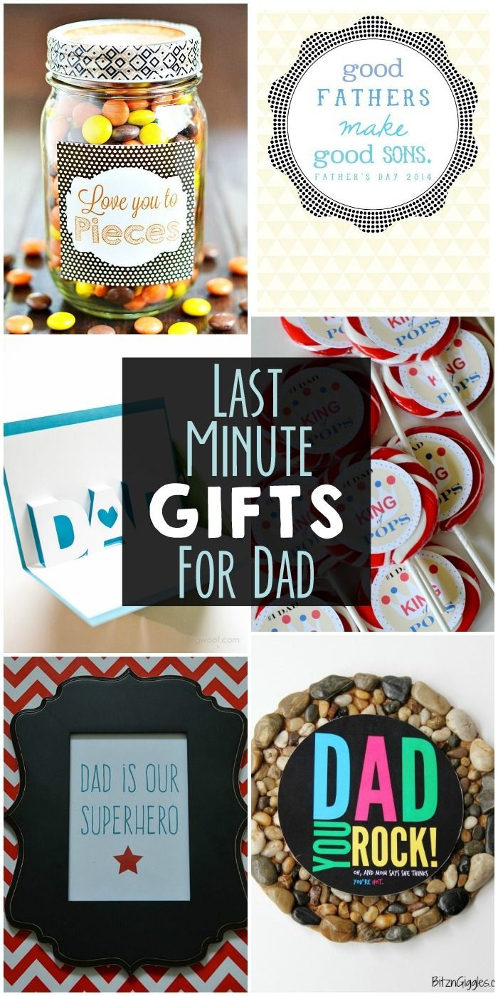 DIY Christmas Gifts For Dad From Daughter
 Last Minute Gifts for Dad a collection of easy ts for