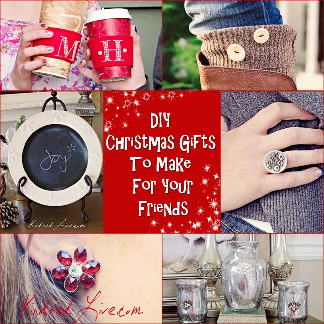 DIY Christmas Gifts For Friends
 DIY Christmas Gifts you can make for your friends