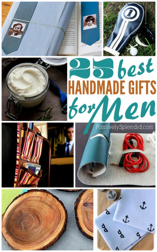 DIY Christmas Gifts For Men
 Homemade Gifts for Men Homemade Holiday Inspiration