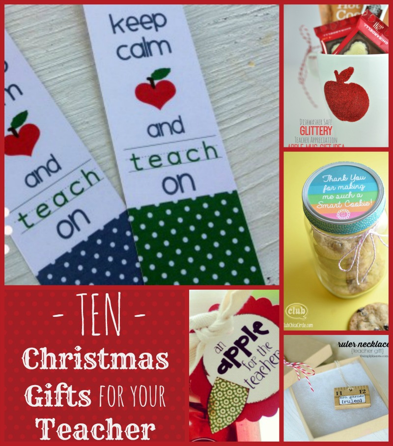 DIY Christmas Gifts For Teachers
 DIY Gift Ideas For Teachers