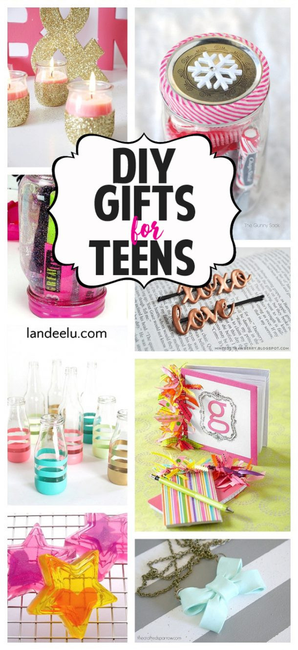 DIY Christmas Gifts For Teens
 DIY Gift Ideas for Teens landeelu