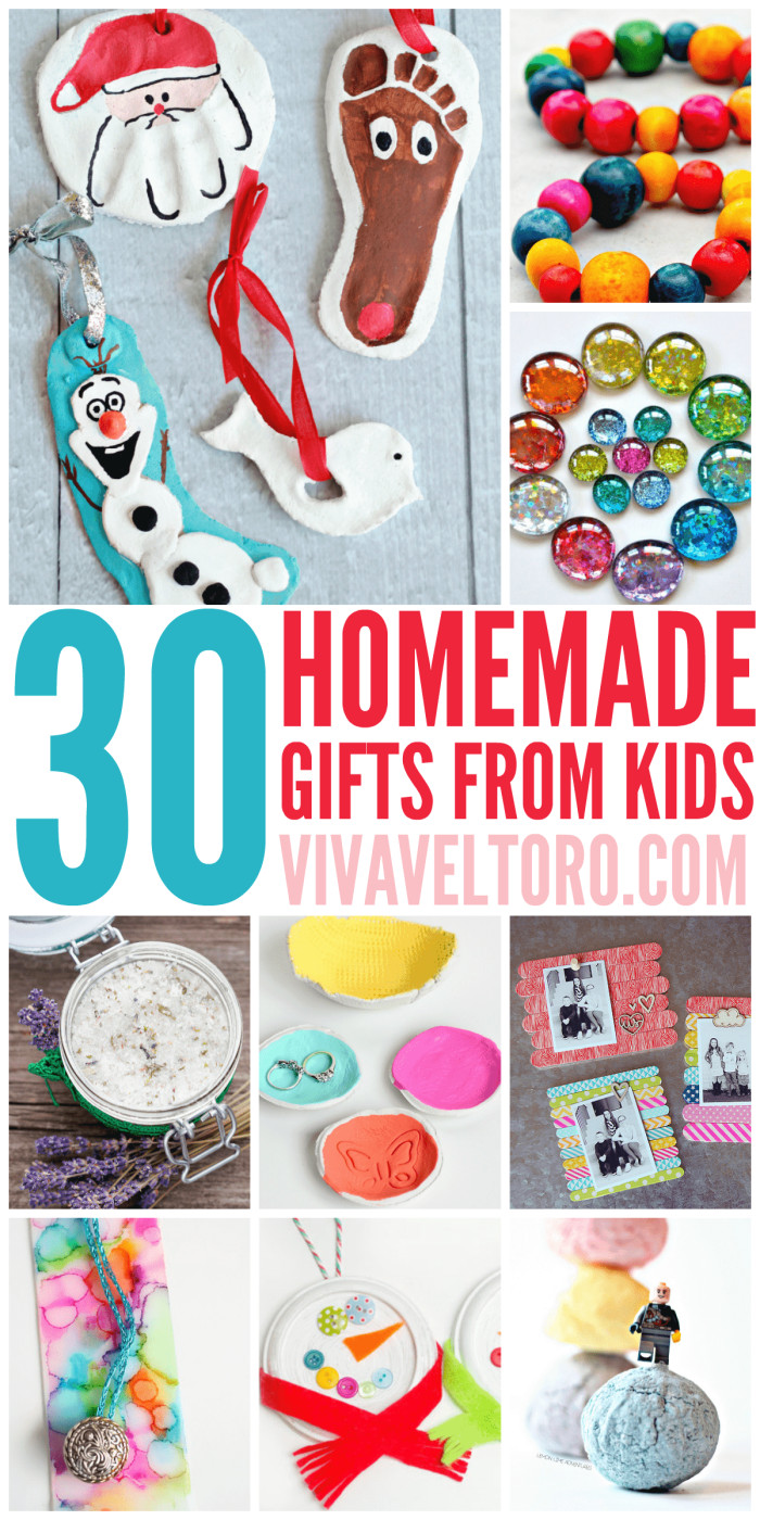 DIY Christmas Gifts From Kids
 30 Homemade Gifts from Kids Viva Veltoro