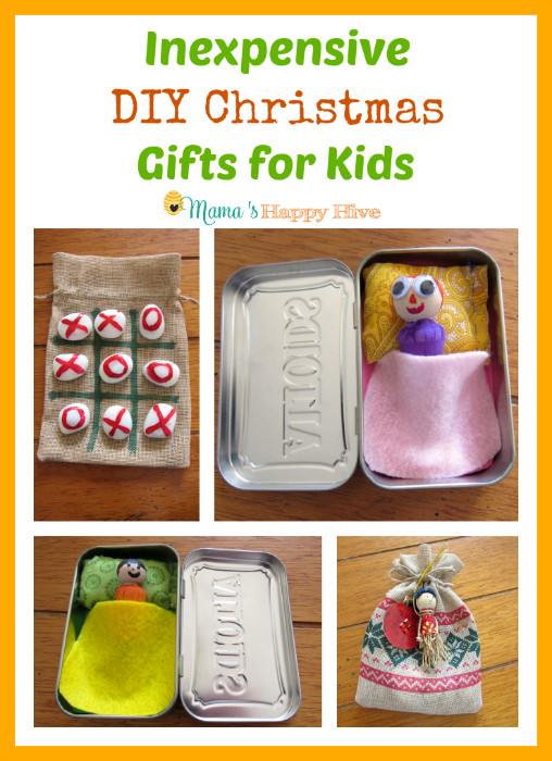 DIY Christmas Gifts From Kids
 Inexpensive DIY Christmas Gifts for Kids Mama s Happy Hive
