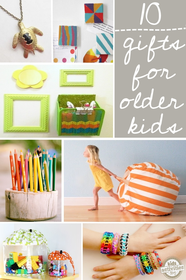 DIY Christmas Gifts From Kids
 10 DIY Gift Ideas for Older Kids