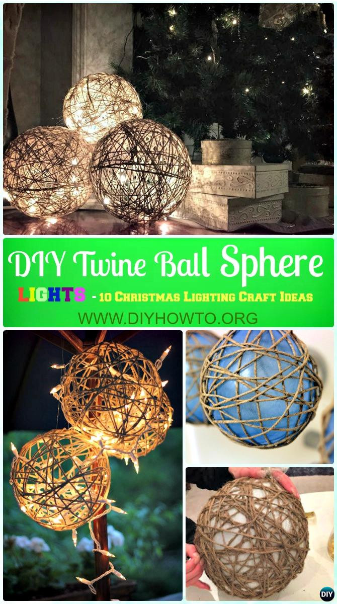 DIY Christmas Lighting
 DIY Outdoor Christmas Lighting Craft Ideas