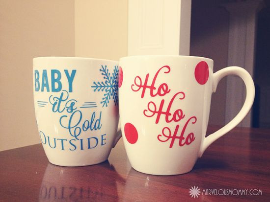 DIY Christmas Mug
 1000 ideas about Christmas Mugs on Pinterest