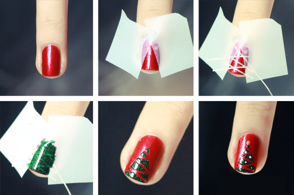 DIY Christmas Nails
 DIY Christmas Nail Art Design – Best Simple Home Manicure
