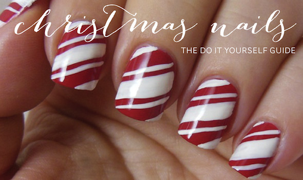 DIY Christmas Nails
 DIY Christmas Manis our easy how to guide for fun fab