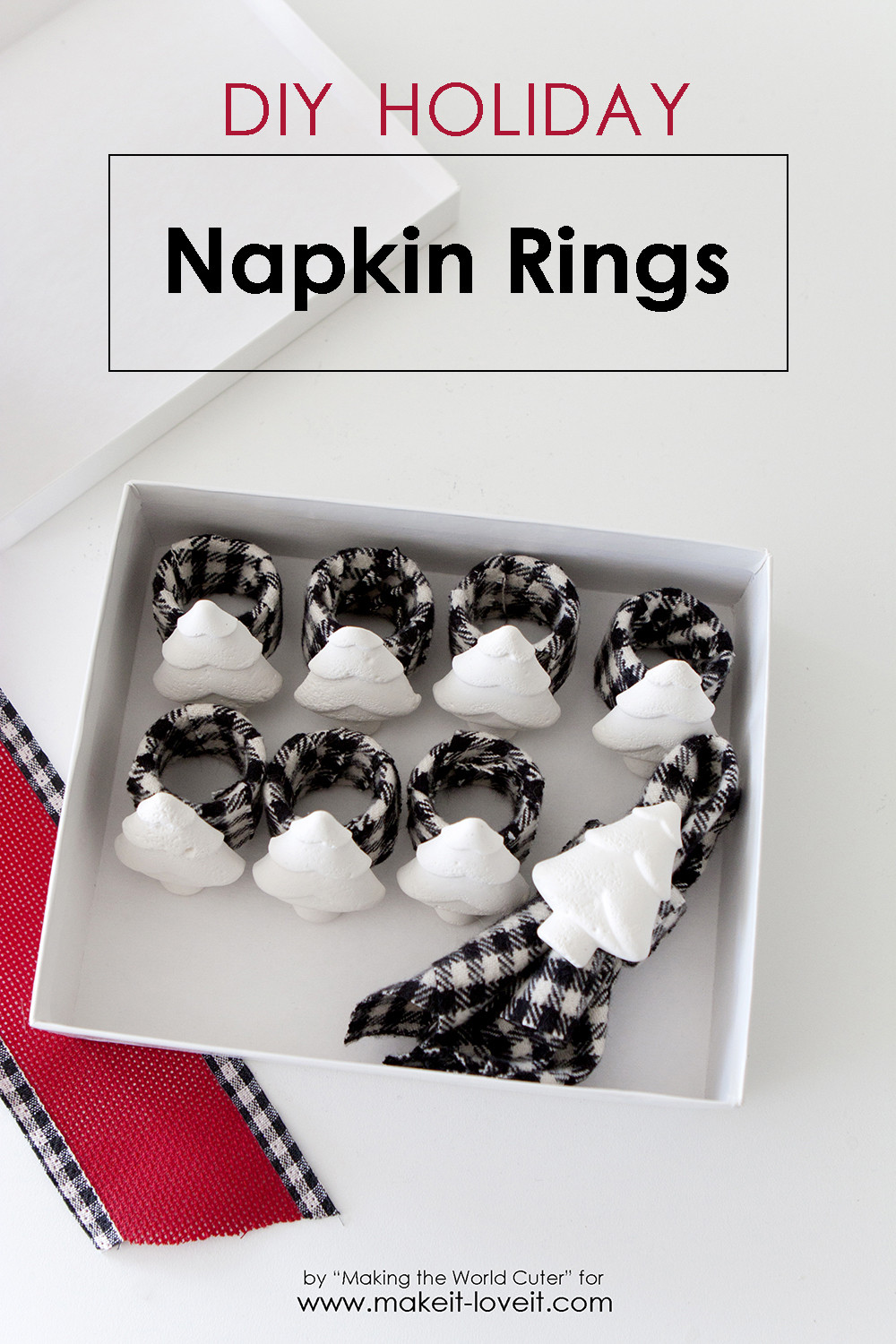 DIY Christmas Napkin Rings
 DIY Holiday Napkin Rings