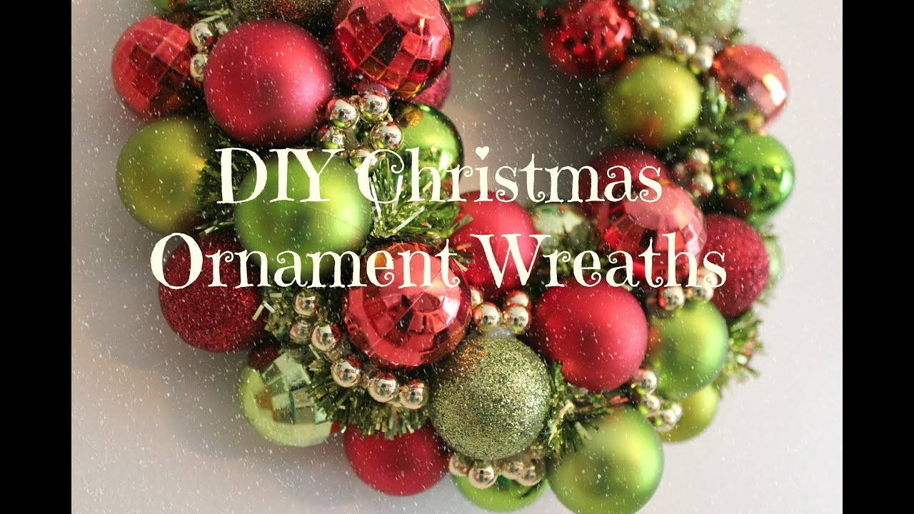 DIY Christmas Ornament Wreath
 DIY Christmas Ornament Wreath Tutorial