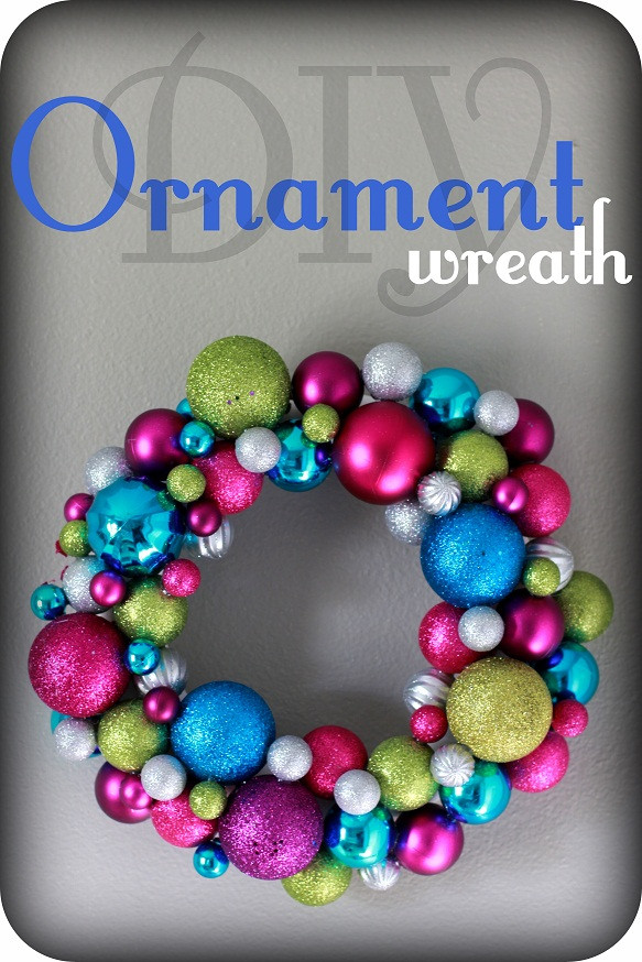 DIY Christmas Ornament Wreath
 DIY Ornament Wreath
