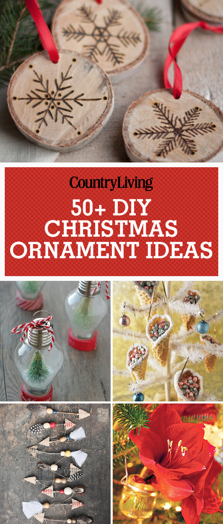 DIY Christmas Ornaments As Gifts
 55 Homemade Christmas Ornaments DIY Crafts with