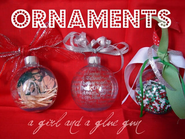 DIY Christmas Ornaments As Gifts
 Tons of Handmade Christmas Ideas Decor Gifts and Recipes