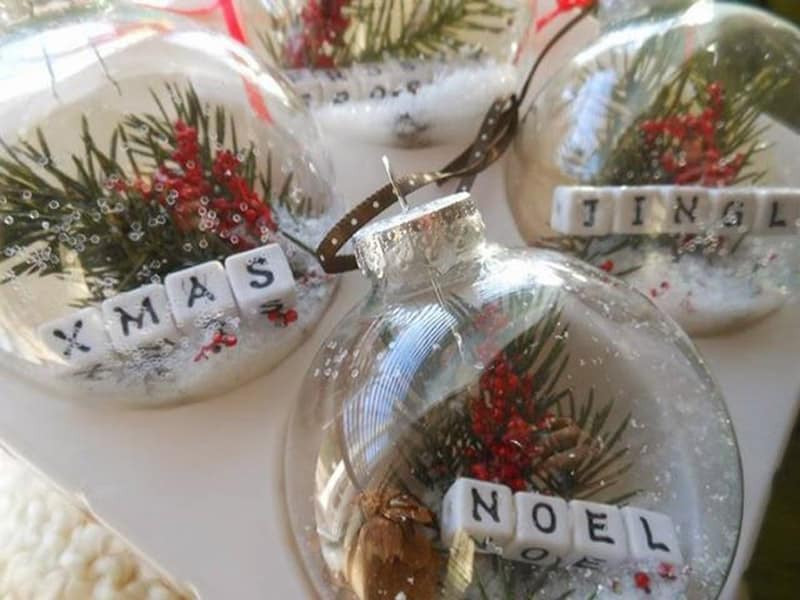 DIY Christmas Ornaments As Gifts
 15 Clear Christmas Glass Ornaments