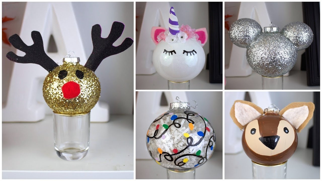 DIY Christmas Ornaments Pinterest
 7 CHEAP & EASY DIY CHRISTMAS ORNAMENTS