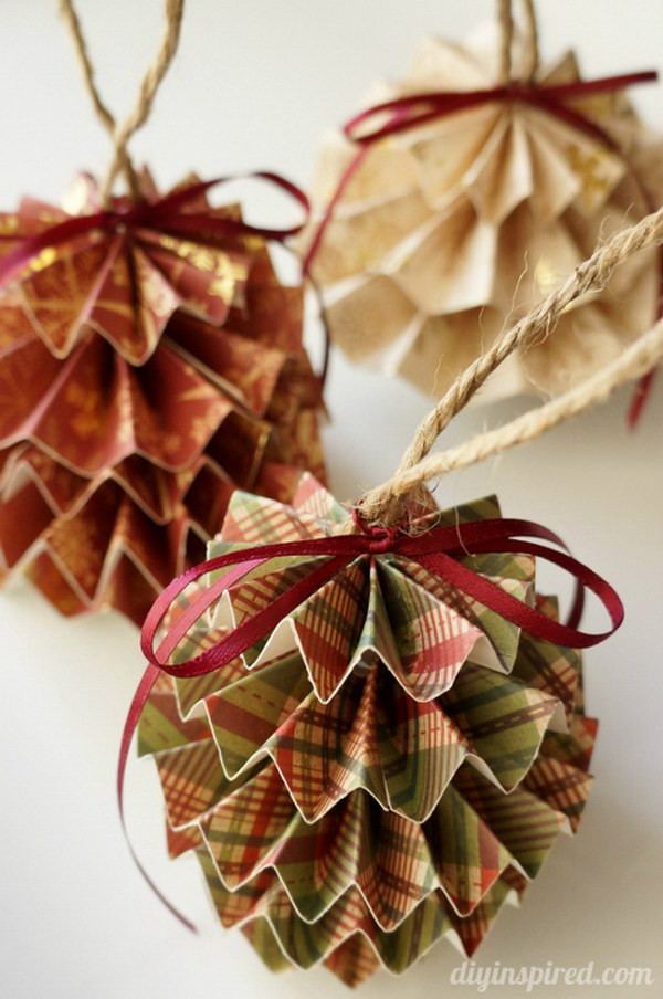 DIY Christmas Ornaments With Pictures
 30 DIY Ornament Ideas & Tutorials for Christmas