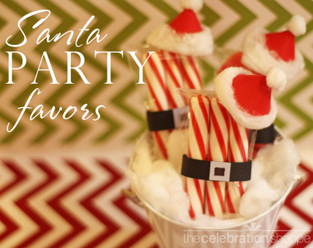 DIY Christmas Party Favors
 DIY Santa party favors • The Celebration Shoppe