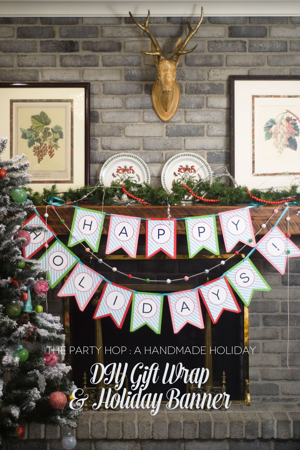 DIY Christmas Photos
 DIY Holiday Gift Wrap Ideas and Banners Creative Juice