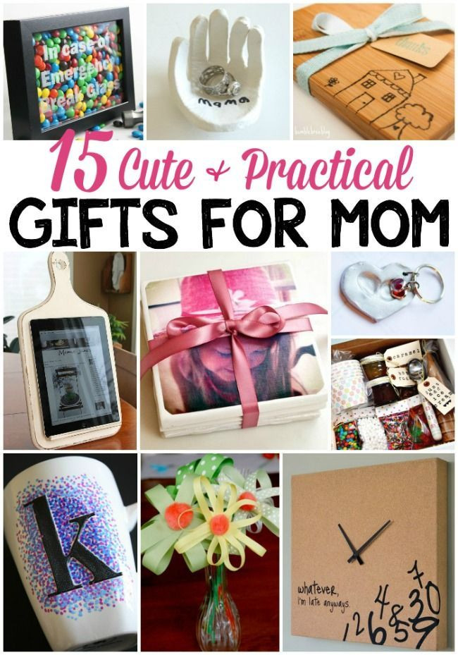 DIY Christmas Presents For Moms
 15 Cute & Practical DIY Gifts for Mom Mom Crafts