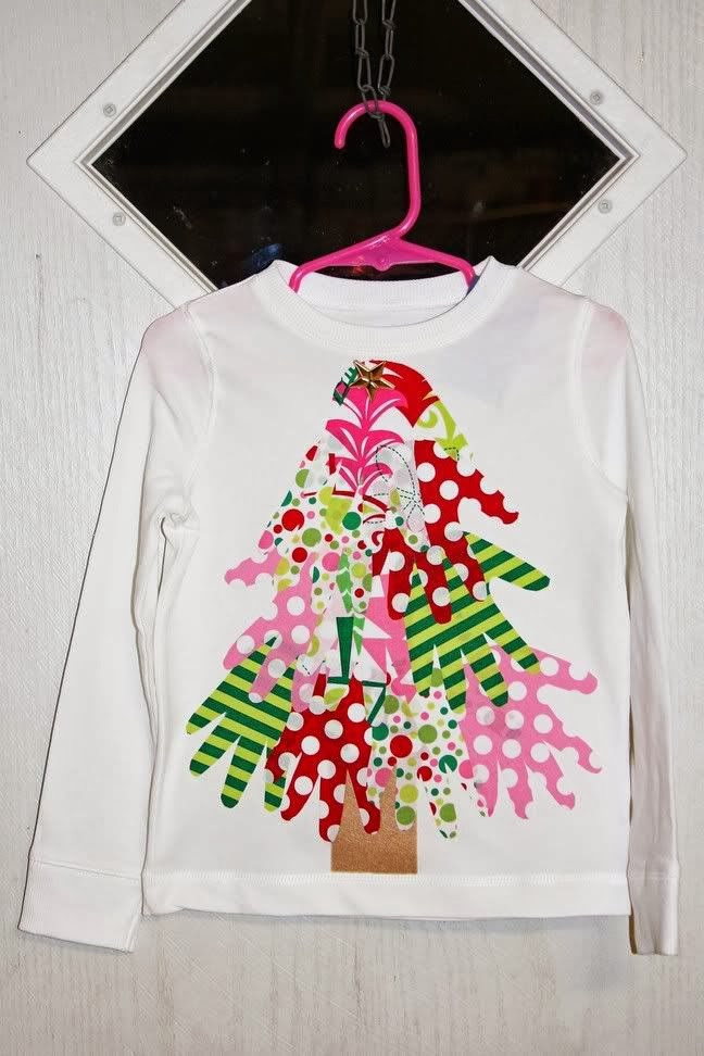 DIY Christmas Shirts
 Crafty Texas Girls DIY Christmas Shirt for Kids