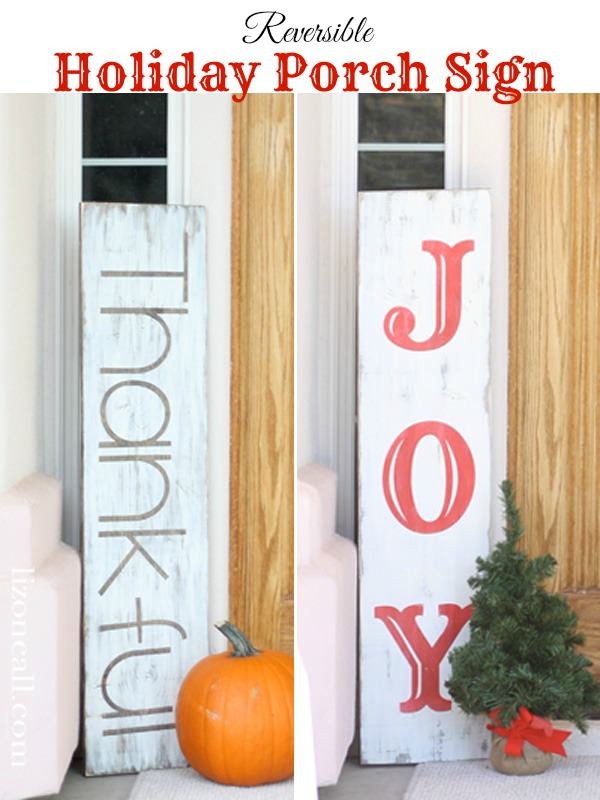 DIY Christmas Signs
 DIY Holiday Signs for the Front Porch