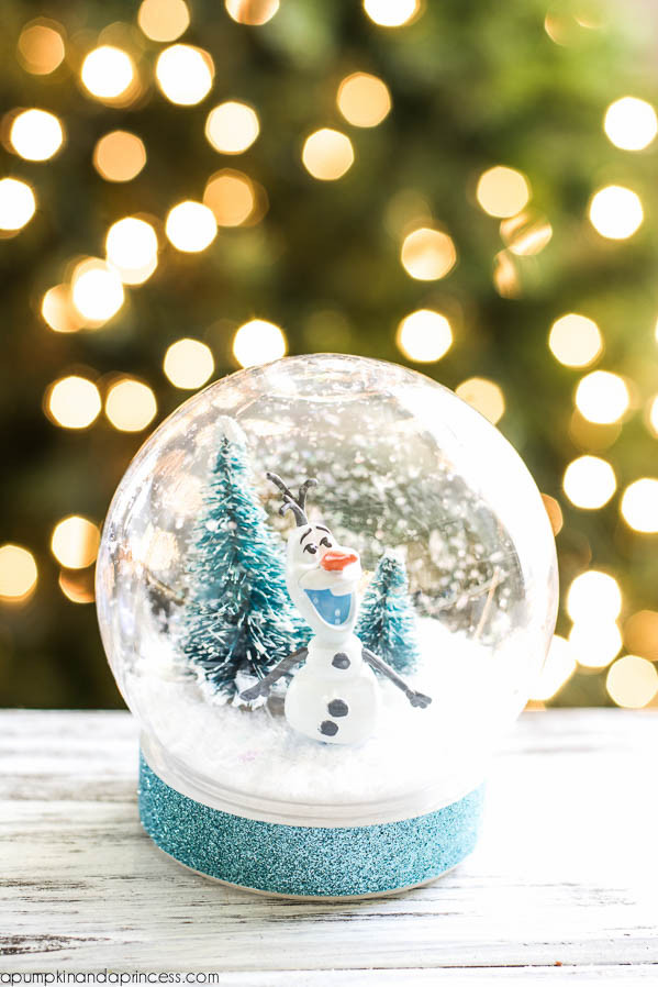 DIY Christmas Snow Globe
 DIY Frozen Olaf Snow Globe A Pumpkin And A Princess