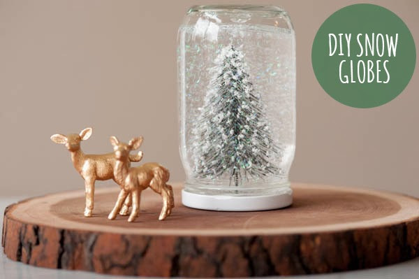 DIY Christmas Snow Globe
 Orchard Girls Inexpensive Homemade Christmas Gifts DIY