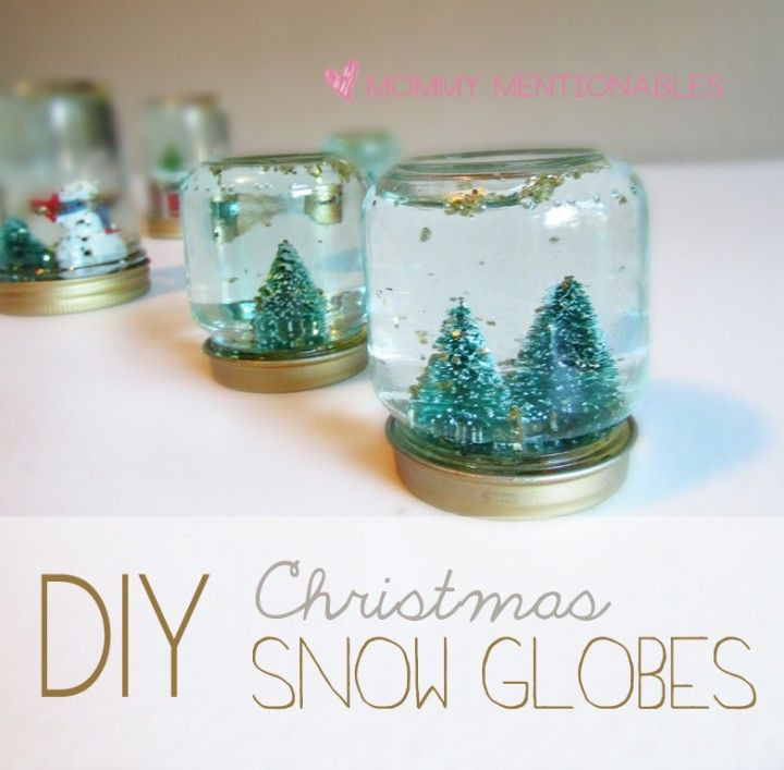 DIY Christmas Snow Globe
 best DIY Mason Jar Crafts images on Pinterest