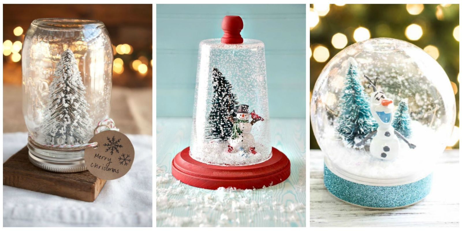DIY Christmas Snow Globe
 13 DIY Snowglobes That Will Get You Excited For Christmas