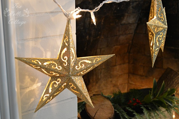 DIY Christmas Star
 DIY Dollar Tree Christmas Ornament Lights Fox Hollow Cottage