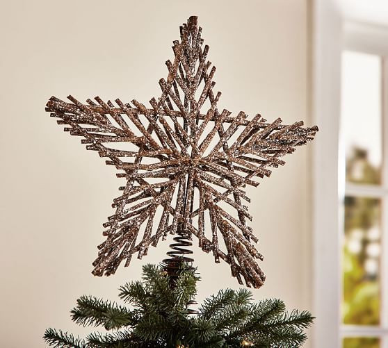 DIY Christmas Star Tree Topper
 Best 25 Twig tree ideas on Pinterest